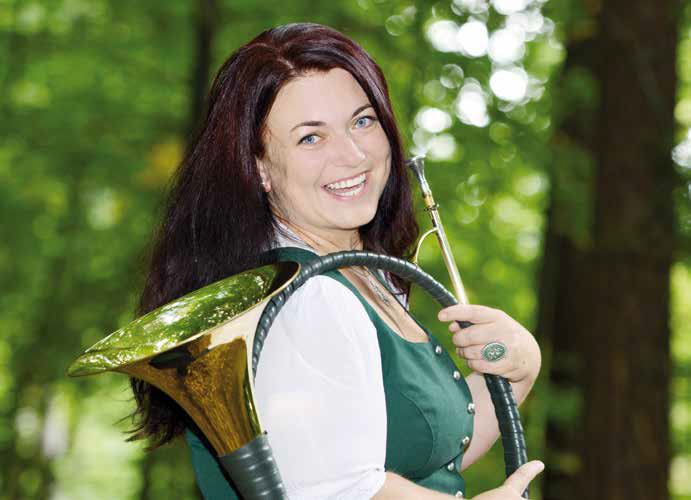 Elisabeth Anhofer – Traditionspflege der Jagdhornbläser Hitzendorf